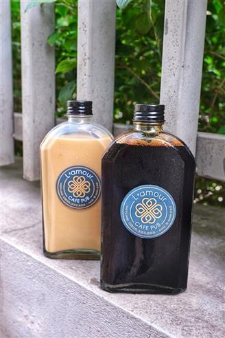 Combo cà phê đen + nâu chai 450ml