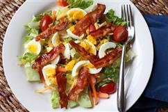 Salad Hoàng Đế, Thịt Ba Chỉ Xông Khói, Phô Mai