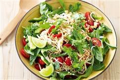Salad Vườn Rau Xanh Sốt Dầu Giấm Ô Liu