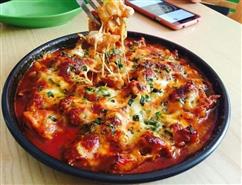 Gà không xương sốt phô mai cay