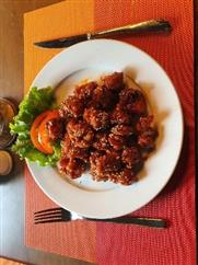 Gà rán sốt gia vị